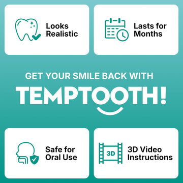 Temptooth Tooth Replacement Product With Coloring Material