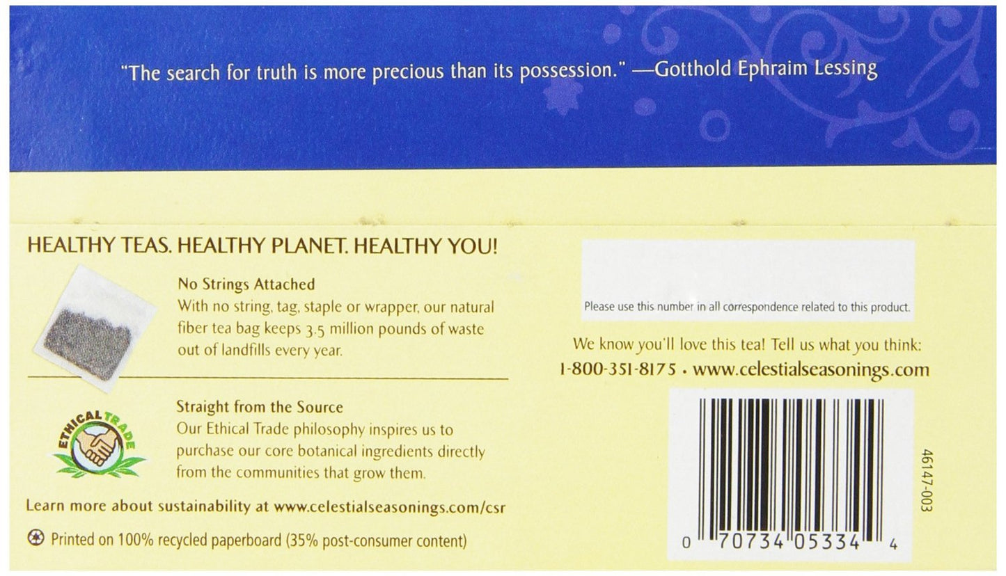 Celestial Seasonings Tension Tamer Herb Tea
