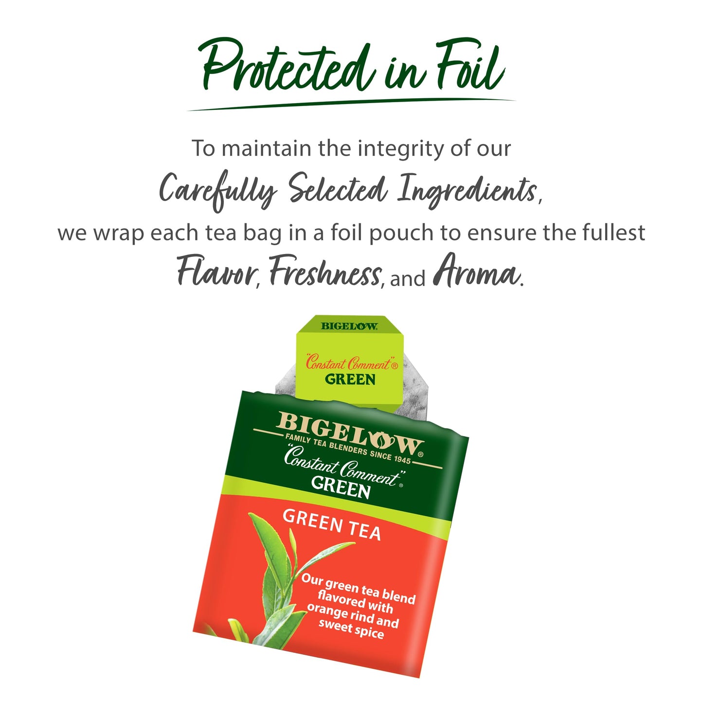 Bigelow Tea Constant Comment Green Tea, Caffeinated, 20 Count (Pack Of 6) 120 Total Tea Bags