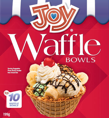 Joy Waffle Bowl Cone, 10 ct, 3 pk