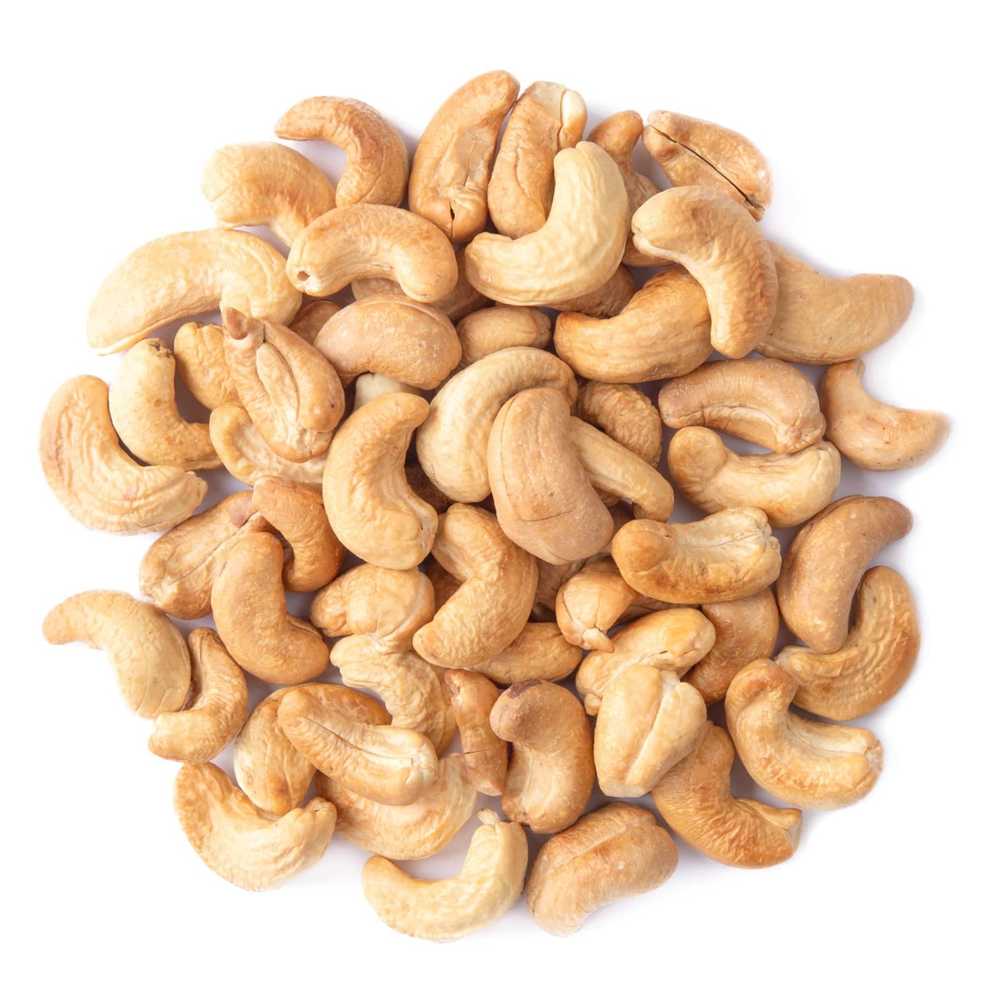 Food To Live Dry Roasted Whole Cashews With Himalayan Salt, 3 Pounds - Oven Roasted Lightly Salted Fancy Cashew Nuts, No Oil Added, Vegan, Kosher, Bulk. Crunchy Texture. Great Snack