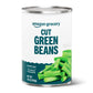 Amazon Grocery Cut Green Beans, 14.5 Oz, Pack of 1, Previously Amazon Fresh, Packaging May Vary