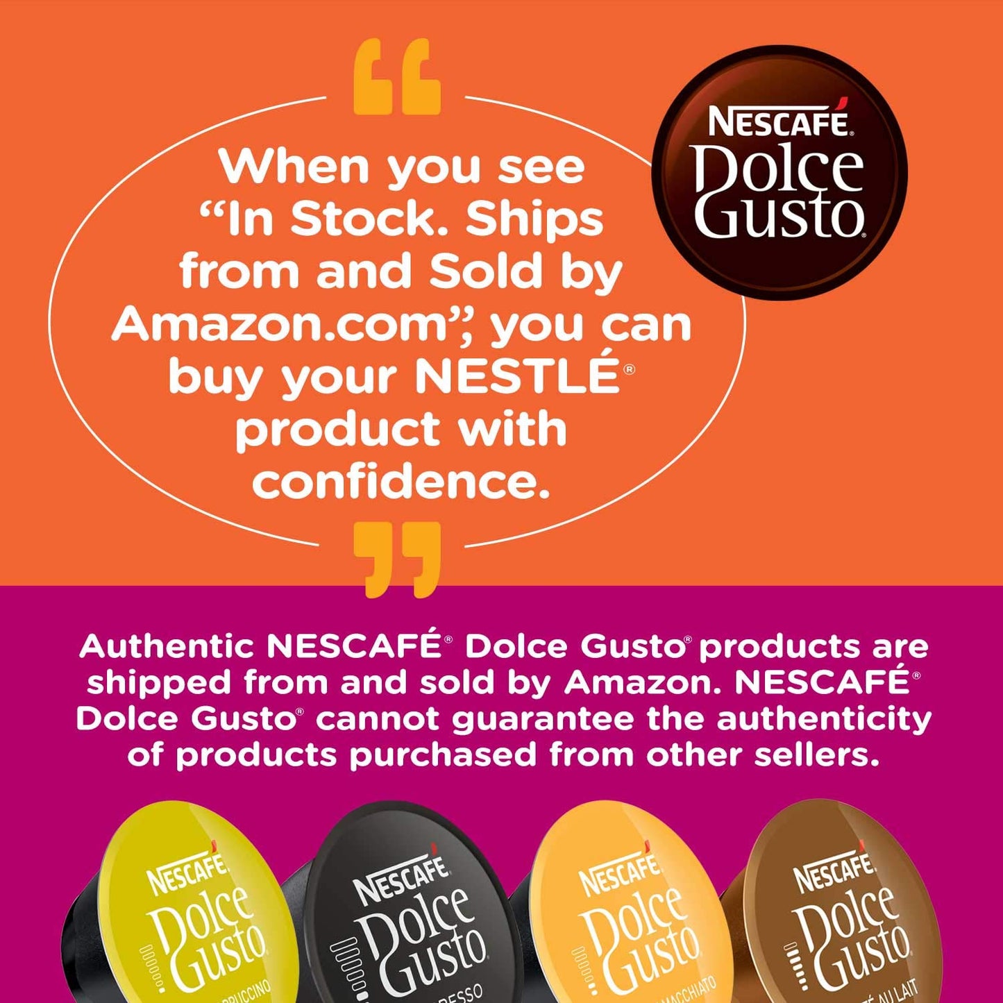 Nescafe Dolce Gusto Coffee Pods, Caramel Macchiato, 16 Capsules, Pack Of 3