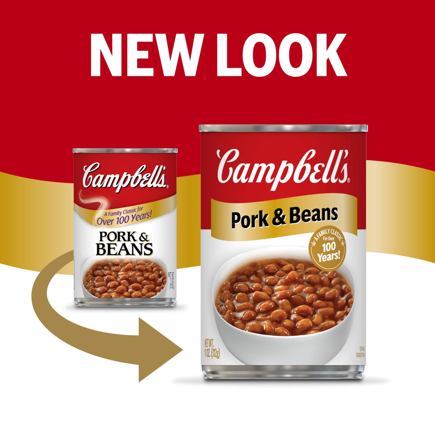 Campbells Pork And Beans, 11 Oz Can