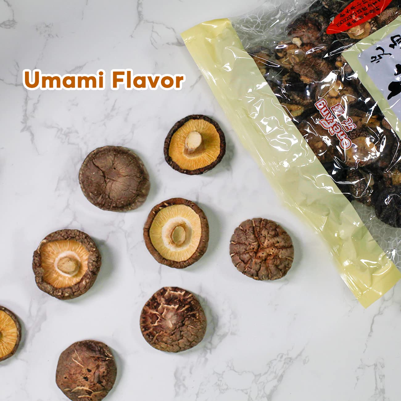 Onetang Natural Dried Shiitake Mushrooms - Premium Flavors |Aaa Grade Extra Dry Mushrooms For Soups, Sauces, Pasta And Risotto, Rehydrate Quickly, All Natural & Vegan | 16 Oz
