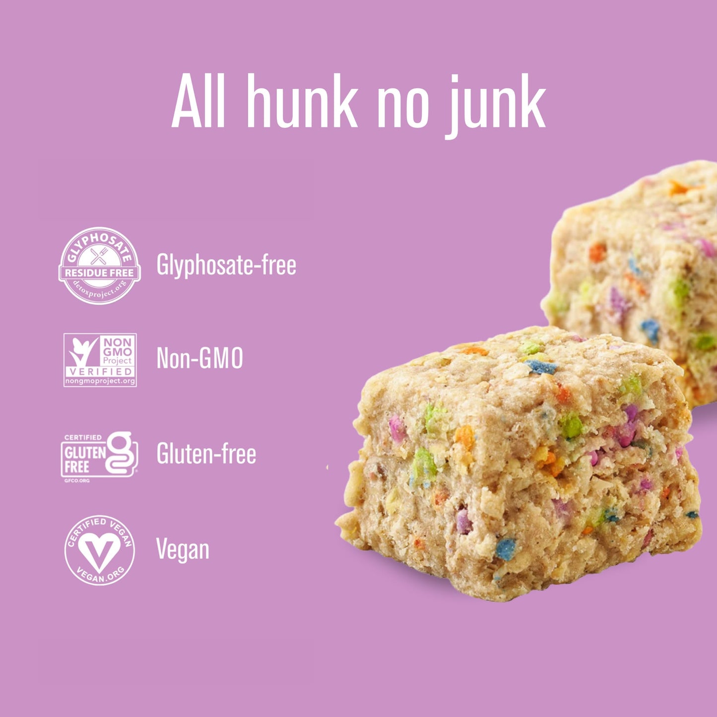 Heavenly Hunks Birthday Cake, 6 Oz Bag - 6 Pack