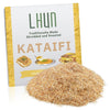 Lhun Roasted Kataifi | Roasted And Shredded Fillo Dough | Authentic Turkish Pastry For Knafeh  Kanafeh  And Kunafa | Top-Grade Kadayif For Desserts  Gourmet Dishes  And Viral Dubai Chocolate Bar (8.82 Ounce)