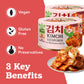 DELIEF Sliced Spicy Kimchi, Vegan, Gluten-Free, 5.64 oz (1 Can)