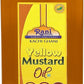 Rani Yellow Mustard Oil (Kachi Ghani) 33.8 Ounce (1 Liter) Non-Gmo | Gluten Free | Vegan | 100% Natural | Kosher