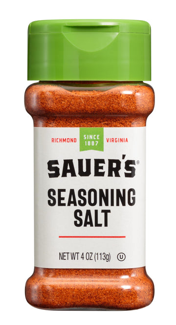 Sauer's Seasoning Salt, 4.00 Ounce (Pack of 1)