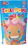 Zollipops Valentines with 22 Zolli Grams Fruit Assorted 5.2oz (Angel) - Spread Love with a Sweet and Dental-Friendly Valentines