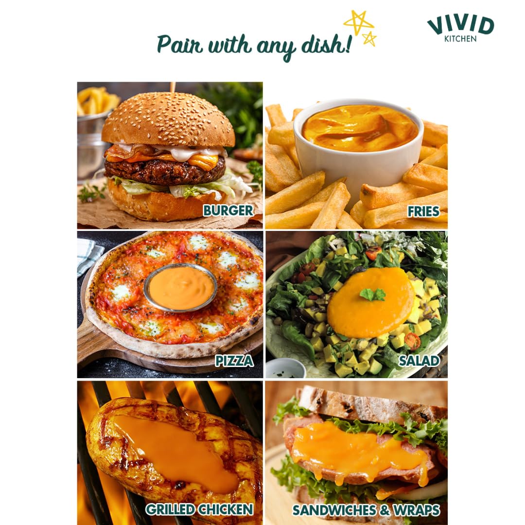 Vivid Kitchen Kimchi Chipotle Mayo - Korean Fusion Sauce - 8.6 Oz Bottle - Bold, Spicy, Creamy Condiment - No Msg Or Preservativ