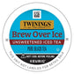 Twinings Brew Over Ice Unsweetened Black Iced Tea K-Cup Pods For Keurig, 12 Count (Pack Of 6), Caffeinated