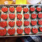 Weraru Big Candy Eyeballs Eye Ball Sweets Cake Cupcake Toppers Cookie Dessert Sprinkles Decorations for Christmas Birthday Party