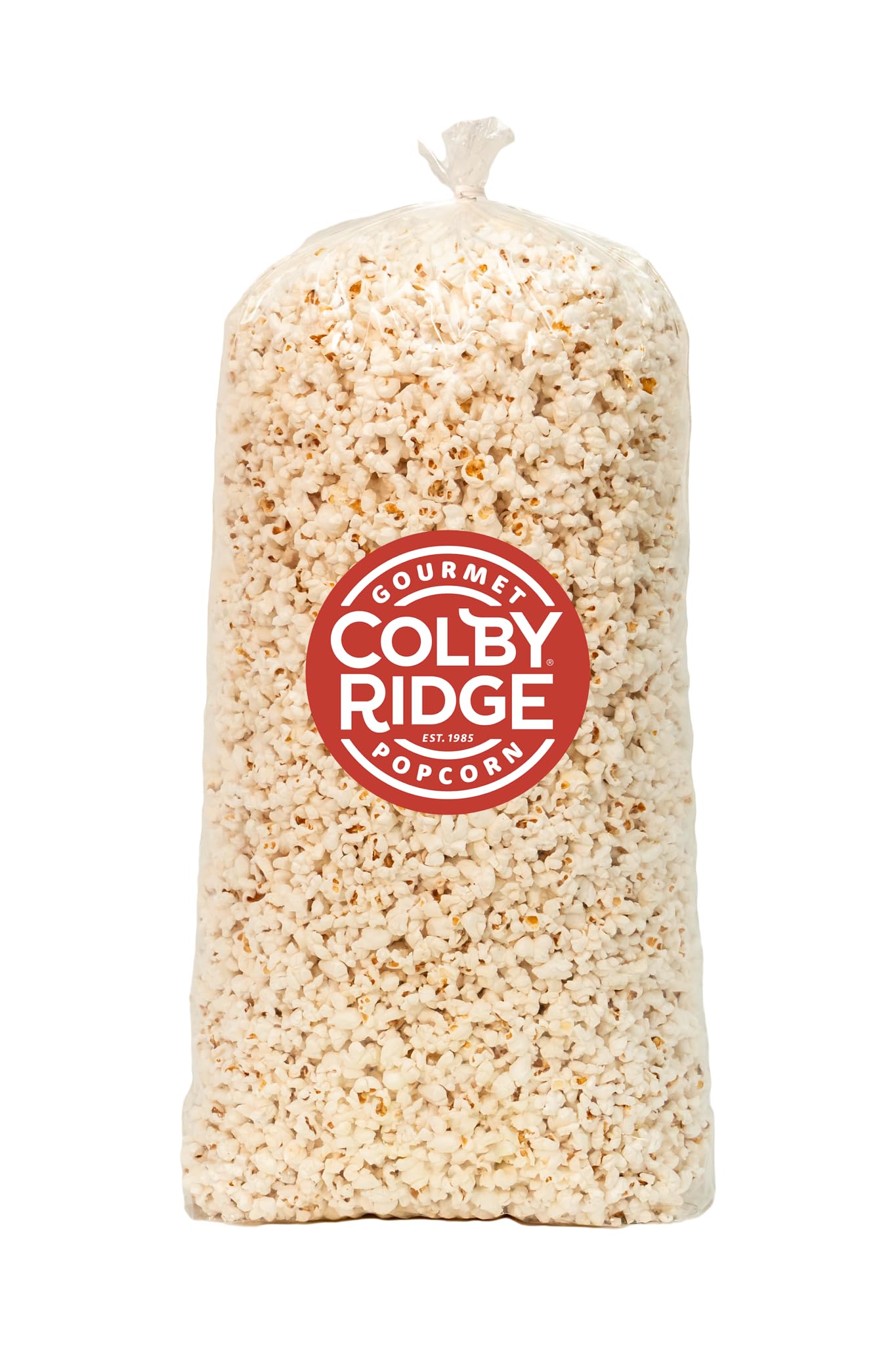Colby Ridge Gourmet Gluten Free Popcorn Bulk Party Bags, 5 Gal (80 Cups), 23 Ounce, Fluffy White