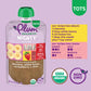 Plum Organics Mighty Builder Organic Toddler Food - Banana, White Bean, Strawberry, and Chia - 4 oz Pouch (Pack of 12) - Organic