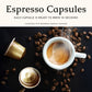 Segafredo Zanetti Espresso compact pieces - Aluminum Pods for Nespresso - Sinfonia & Encore, Medium & Medium-Dark Roast, 10 Count (Pack of 4)