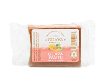 Guava Gourmet Guava Paste (4 Oz. Bar - 4 Pack), Fresh Guava Fruit Preserves, All- Natural, Non-Gmo, Vegan, Gluten And Cholestero