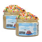 Twisted dough - 2 Pack Confetti Batter Protein Cookie Dough | Healthy Ready to Eat Dessert | 100 Grams Of Whey Protein In Each J