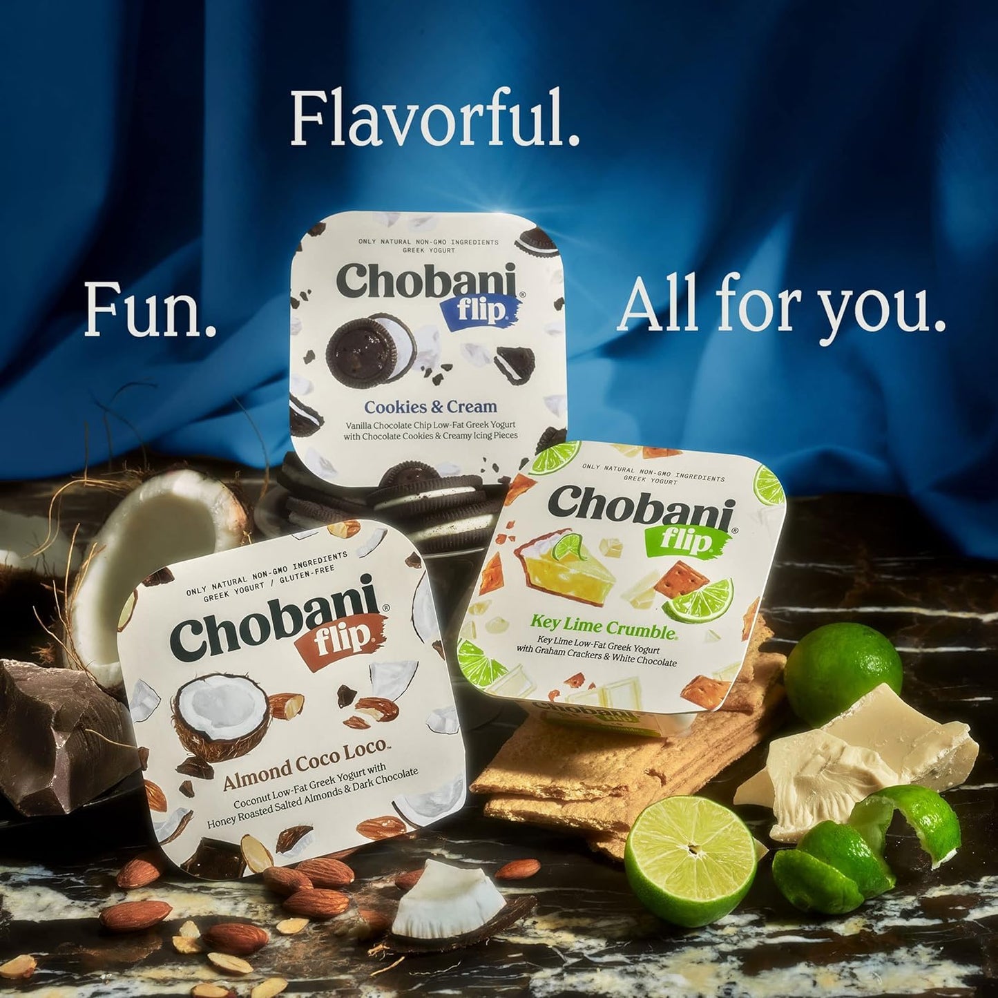 Chobani Flip Low-Fat Greek Yogurt Cinnamon French Toast 4.5oz