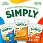 Frito-Lay Simply Cheetos White Cheddar Puffs, 8 Count (Pack of 1)