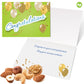Nut Cravings Gourmet Collection - Congratulations Tower Gift Basket, Nuts & Dried Fruits With Congrats Ribbon + Greeting Card (1