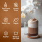 Syruvia Coffee Syrup Variety Pack Vanilla, Caramel, Hazelnut & Salted Caramel Kosher, 25.4 Fl Oz Bottles - Elevate Your Coffee E