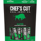 Chefs Cut Real Snack Sticks - High Protein Meat Snack, Gluten Free, Keto-Friendly, Jalapeño Heat, 1 oz Stick, 12-Count Bag