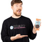 Feastables Mrbeast Chocolate Sea Salt Bars - Made With Organic Cocoa. Plant Based With Only 5 Ingredients, 10 Count