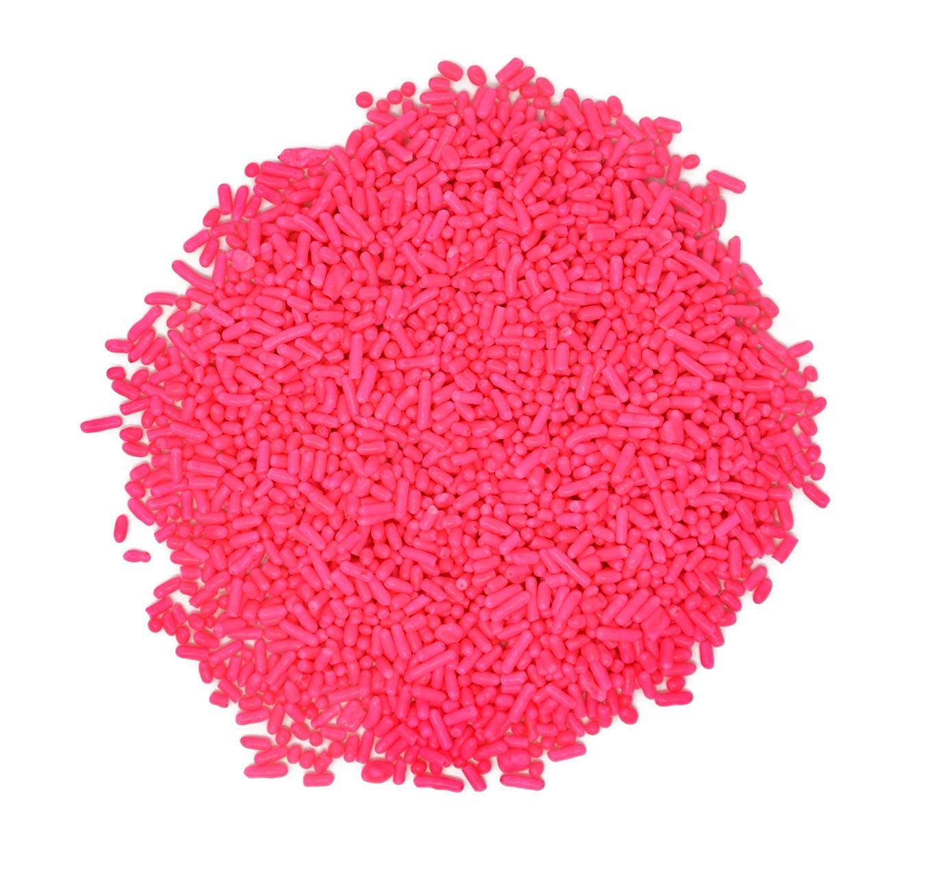 Mystic Sprinkles Solid Color Jimmy Sprinkles (Pretty In Pink Jimmies 3Oz)