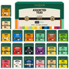 Vahdam, Assorted Tea Sampler (20 Variants, 40 Pyramid Tea Bags) Premium Tea Variety Pack | Long Leaf Pyramid Tea Bags Variety Pack | Gifts For Women & Men