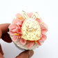 Aiqi Bakes 24 Pieces Happy Easter Bunny Cupcake Toppers, Rabbit Ears Egg Gold Mirror Acrylic Cake Toppers For Easter Spring Them