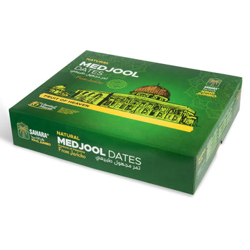 Sahara Gold Medjool Dates - 70.4 oz (4.4 Lb), from Palestine, Vegan, Gluten-Free, Paleo, No Sugar Added Great Gift for Friends &