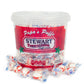 Stewart Peppermint Flavored Sugar Candy Puff Balls - Fat-Free, Gluten-Free, 27oz Tub, Multi Color