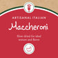 MONTEBELLO Organic Maccheroni Pasta, 16 Ounce (1 lb), Yellow