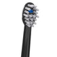 Waterpik Genuine Compact Replacement Brush Heads With Covers For Sonic-Fusion Flossing Toothbrush Sfrb-2Eb, 2 Count Black