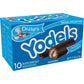 Drakes Cakes Yodels, 10 cakes per box, 11.16 oz of Rolled Devils Food Cakes (8-Boxes)