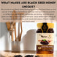 PACK OF 3 Mujeza Black Seed Honey - Not Mixed with Oil or Powder - Gluten Free - Non GMO - Organic Honey - Immune Booster - 100%