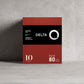 Delta Q Espresso Pods for Delta Q Machines, Intensity 10, Notes of Caramel, XL Pack of 80 compact pieces