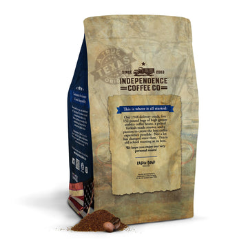 Independence Coffee Co. Liga Privada ('Private League') 15Th Anniversary Blend Medium Roast Whole Bean Coffee, 24 Ounce Bag (Pac