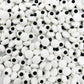LEBERY Candy Eyeballs Cake Toppers, Edible Sprinkles for Halloween & Christmas Baking - 3 oz, White