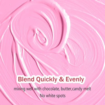 Pink Oil Based Food Coloring For Chocolates Melts - 30Ml Tasteless Liquid Edible Oils Food Dye Candy Cookies Decorating, Vivid O