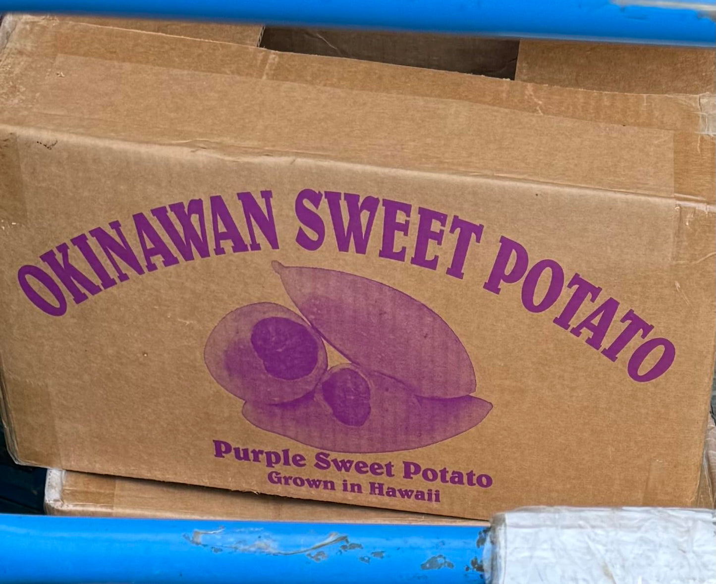 3 Pounds Fresh Okinawan Japanese Purple Sweet Potatoes - White Skin With Vibrant Purple Flesh, Grown In Hawaii