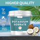 Hznxolrc Potassium Sorbate Food Grade, 100% Pure, 59.2 Ounce for Baking and Brewing