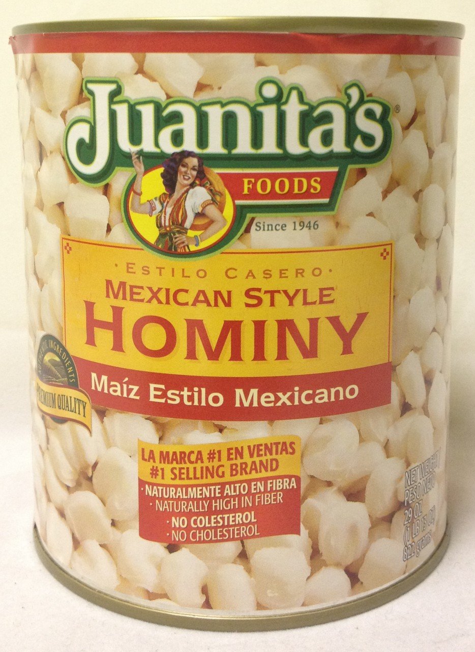 Juanitas Mexican Style Hominy - 29 Oz