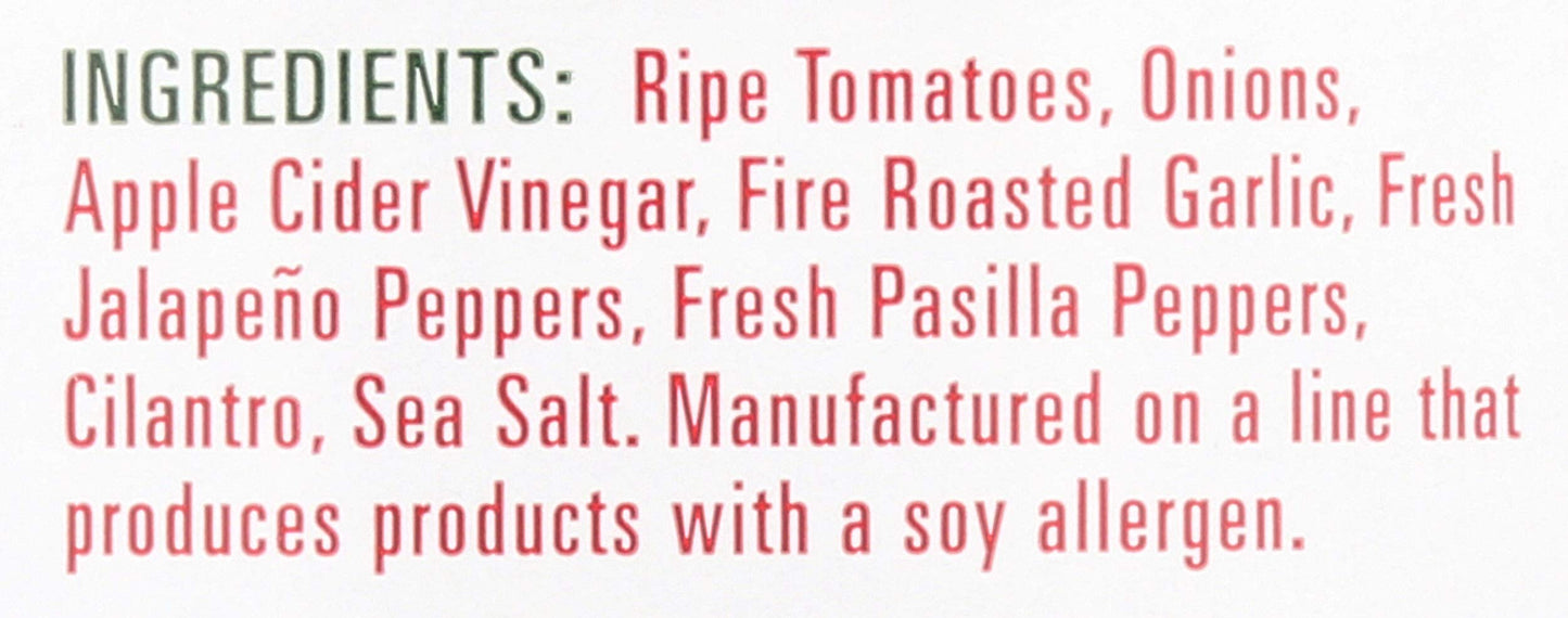 Green Mountain Salsa, Fire Roasted Garlic, 16-Ounce