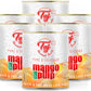 TAJ Kesar Mango Pulp Puree 6-Pack | Great for Lassi Shake | 30-Ounce (850g)