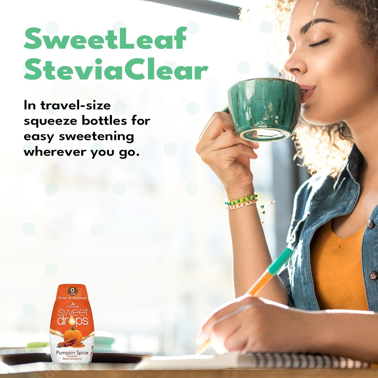 SweetLeaf Sweet Drops - Stevia Liquid Variety Pack, Chocolate, Caramel, Vanilla, Pumpkin Spice, Sugar-Free Coffee Syrup Alternat