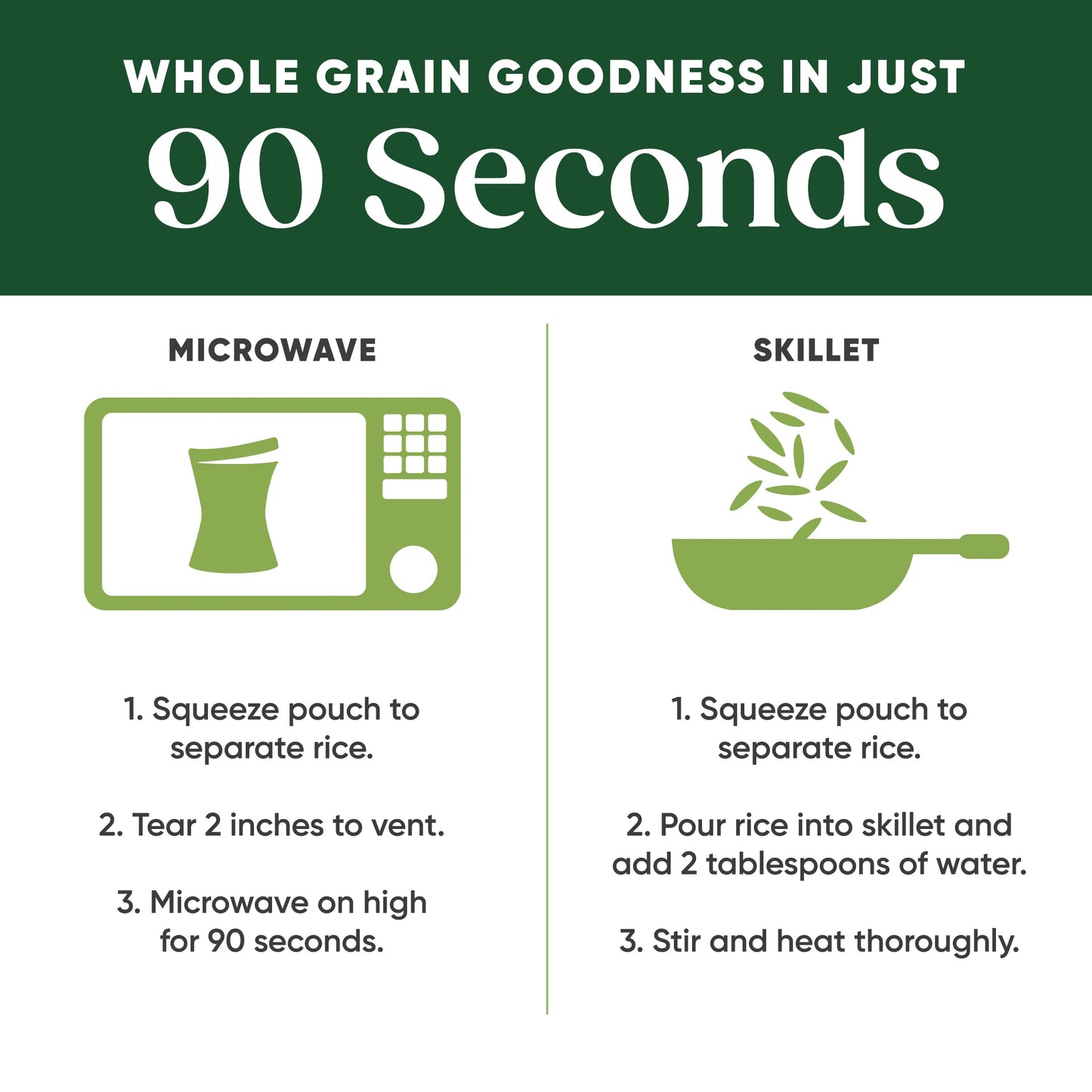 SEEDS OF CHANGE Organic Seven Whole Grains Rice Blend, Microwaveable Ready to Heat, 8.5 Ounces (Pack of 6)