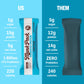 Munk Pack Keto Protein Bars, 15g Protein, 1g Sugar, 4g Net Carbs, Plant-Based, Gluten-Free, 12 Count